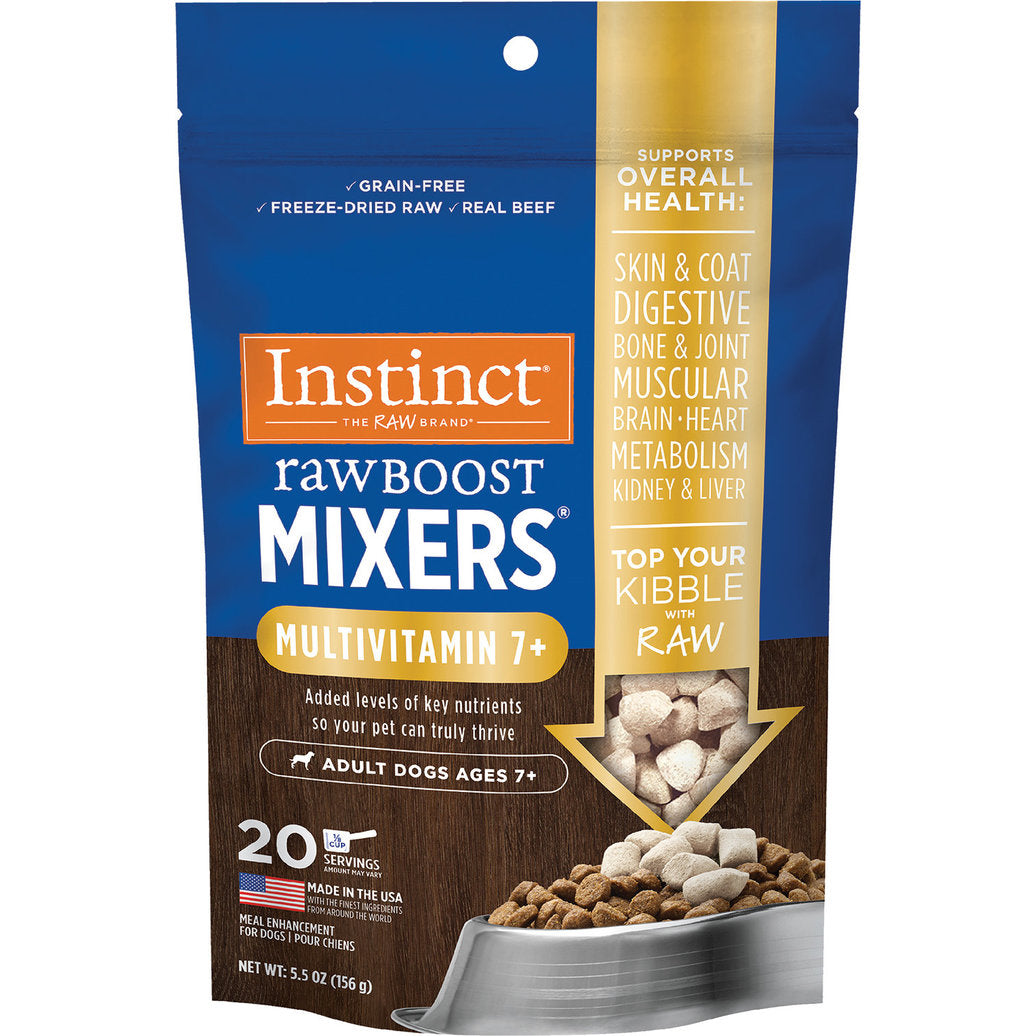 Instinct Raw Boost Mixers - Multivitamin for Dogs 7+, 156g