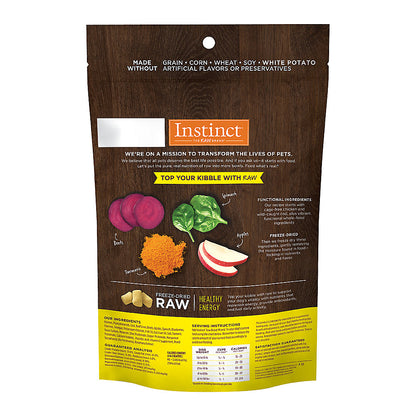 Instinct Raw Boost Mixers Healthy Energy Freeze-Dried All Life Stage Dog Food Topper - 5.5 Oz.