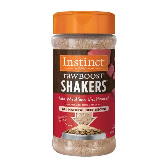 Instinct Raw Boost Shakers All Natural Beef Recipe for Dogs