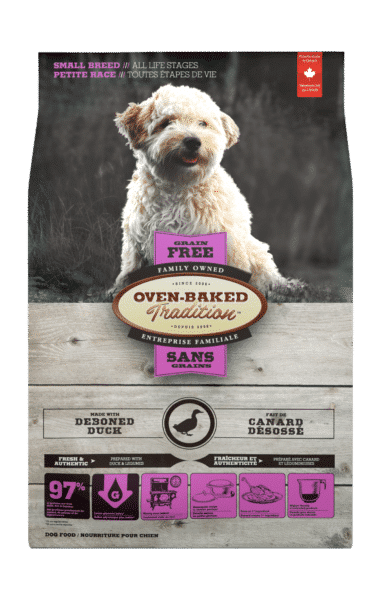 Oven Baked Tradition Small Breed Deboned Duck Dog Formula 5lb