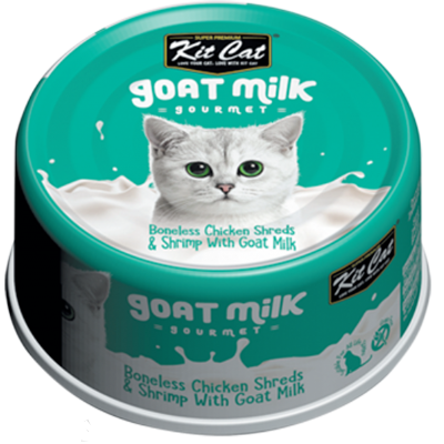 Kit Cat Goat Milk Gourmet Wet Cat Food, 70g