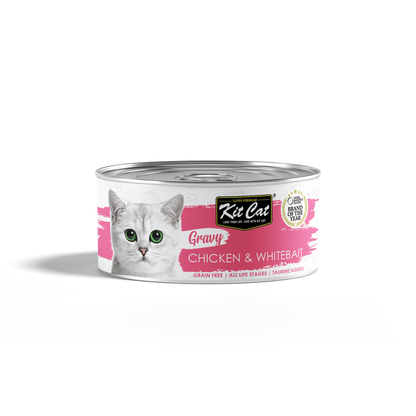 Kit Cat Gravy Canned Cat Food, 70g