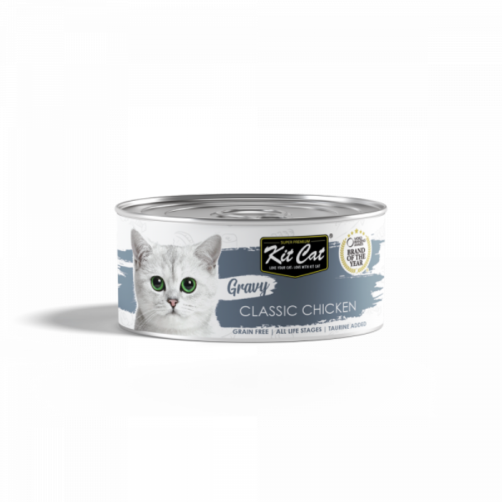 Kit Cat Gravy Canned Cat Food, 70g