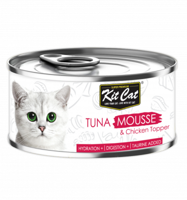 Kit Cat Kitten Mousse Canned Cat Food, 80g