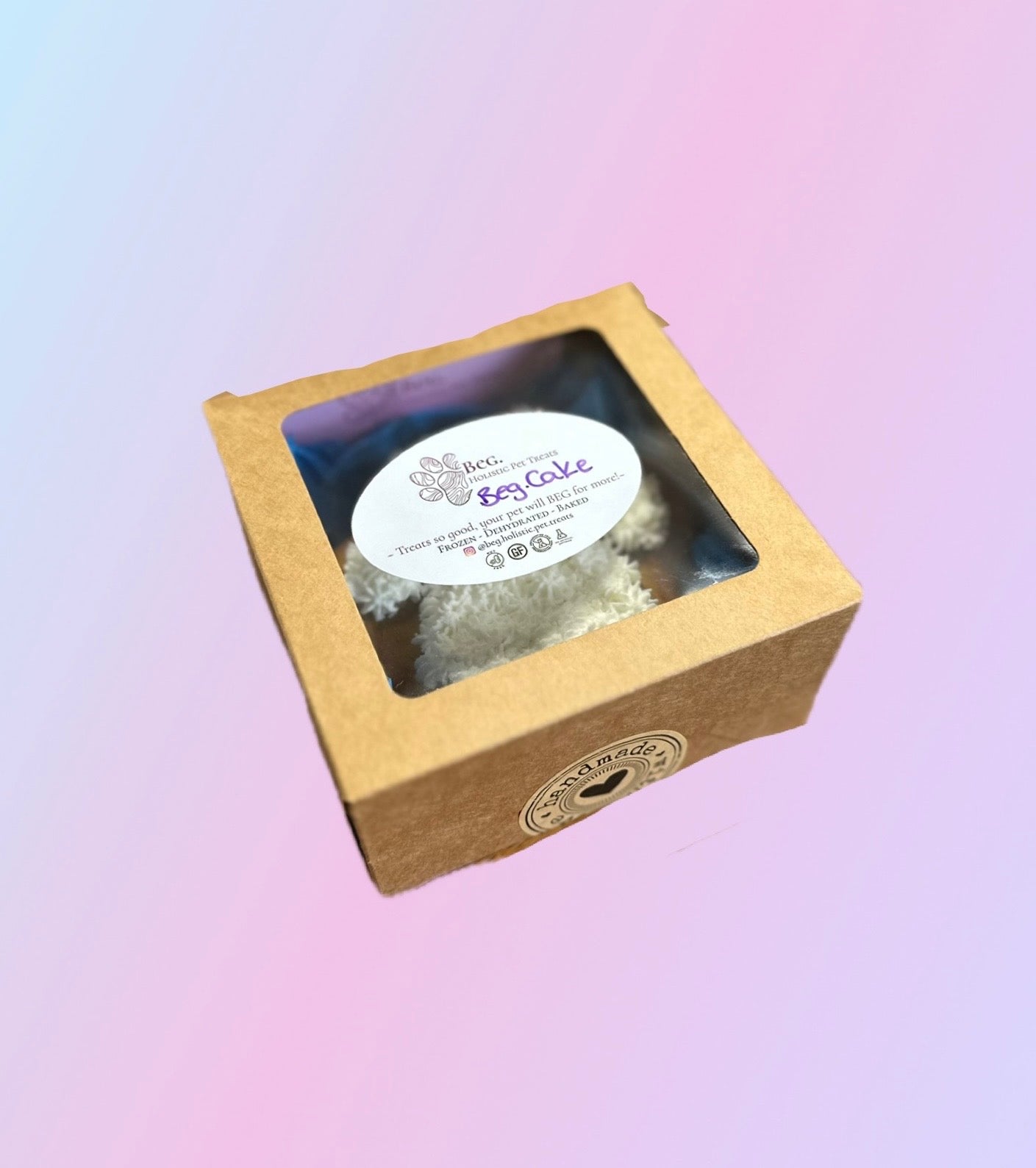 BEG. Paw Cake Single Holistic Pet Treats