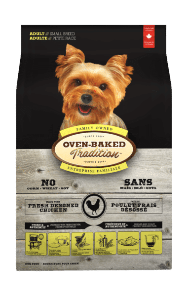 Oven-Baked Tradition Adult Small Breed Fresh Deboned Chicken Dog Formula 5lb