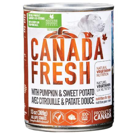 Canada Fresh Canned Dog Food, Sweet Potato & Pumpkin, 13oz