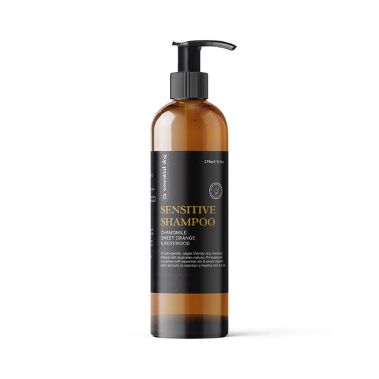 Essential Dog Natural Sensative Dog Shampoo (Chamomile, Orange & Rosewood)