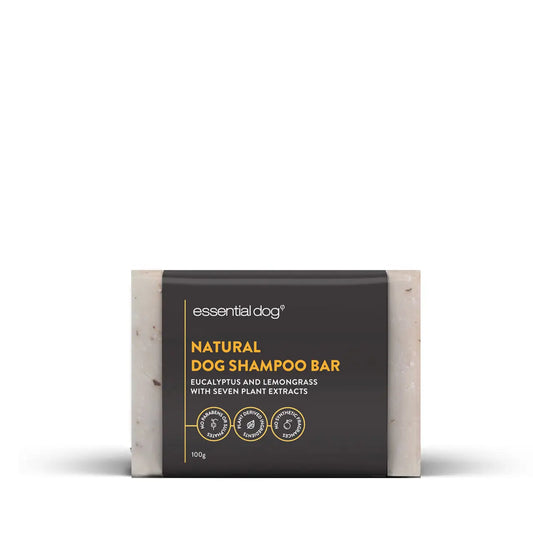 Essential Dog Dog Neem Shampoo Bar (Eucalyptus, Lemon & 7 Plant Extracts)