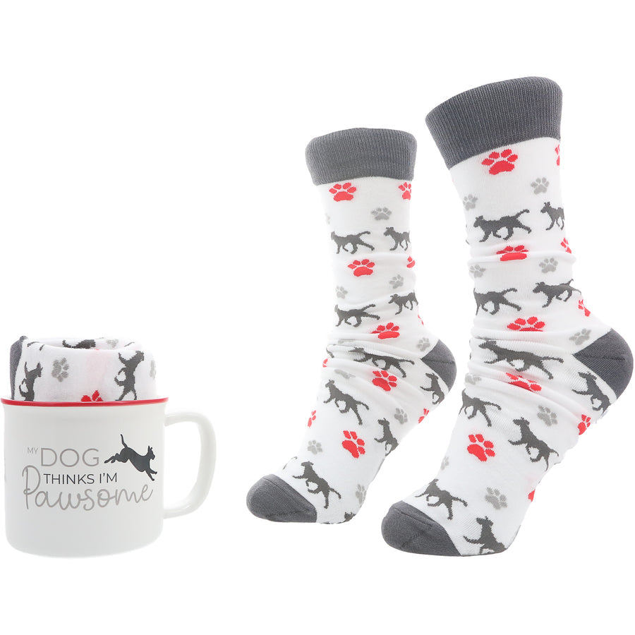 Pavilion- My Dog 18oz Mug & Crew Socks