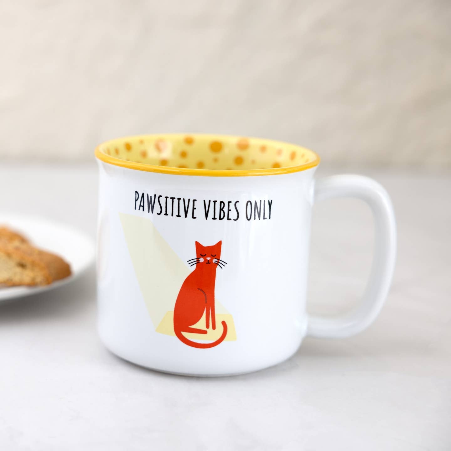 Pavilion Wholesale Pawsitive Vibes - 18 oz Mug