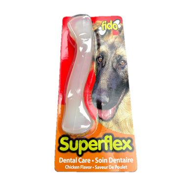 Fido Superflex Beef Flavored Dental Care Bone