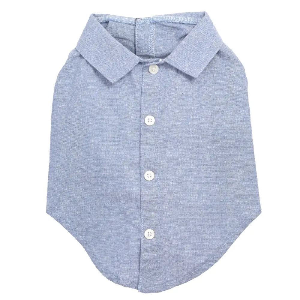 The Worthy Dog Chambray Shirt, Medium