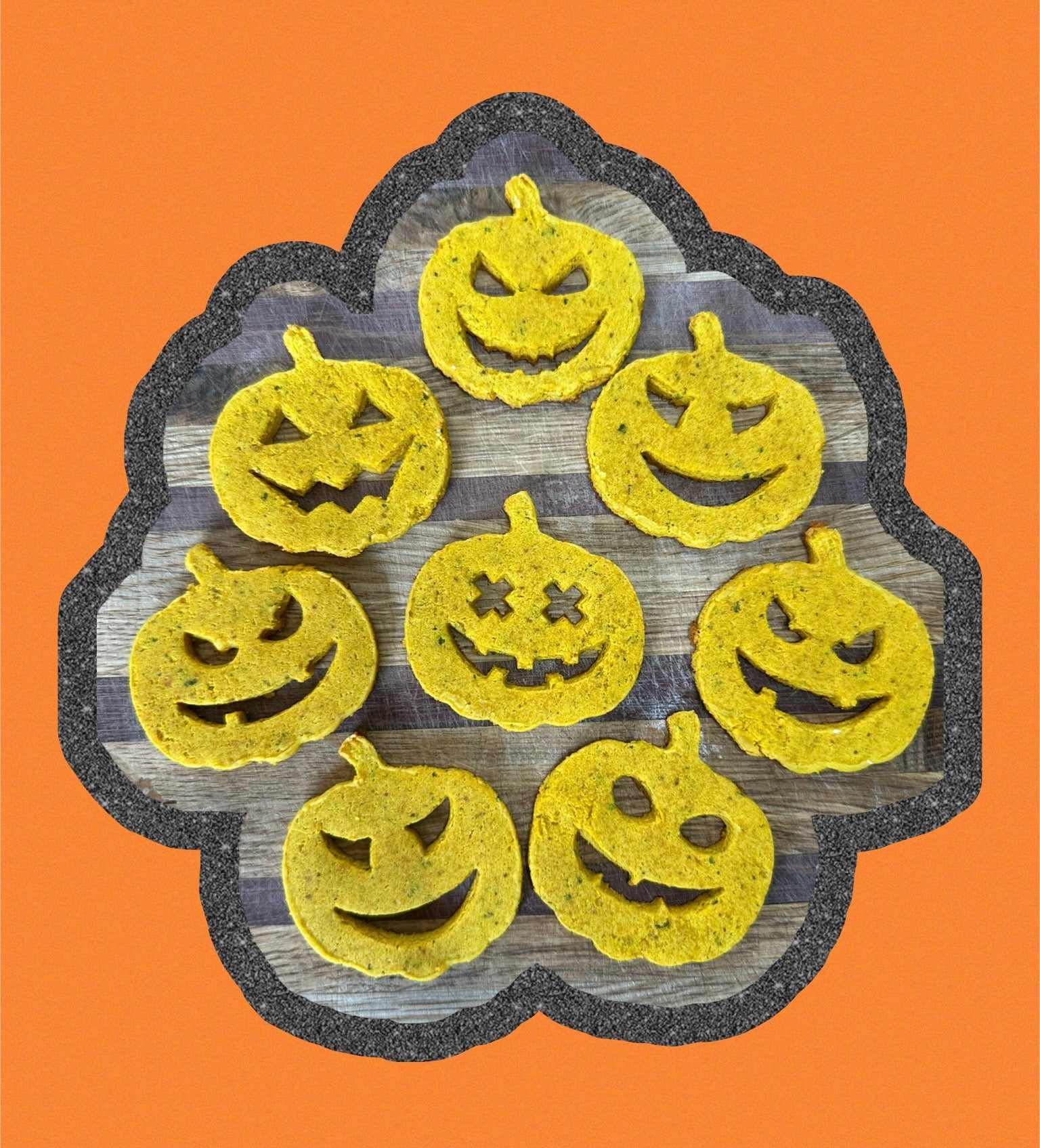 BEG. ‘Pumpkin Cookies’ Holistic Pet Treats, Single