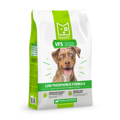 SquarePet VFS - Low Phosphorus Formula - Dry Dog Food, 4.4lb