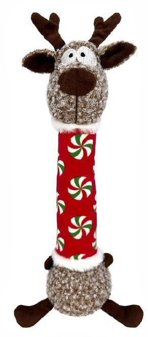 KONG Holiday Shakers Luvs Reindeer Dog Toy, Medium