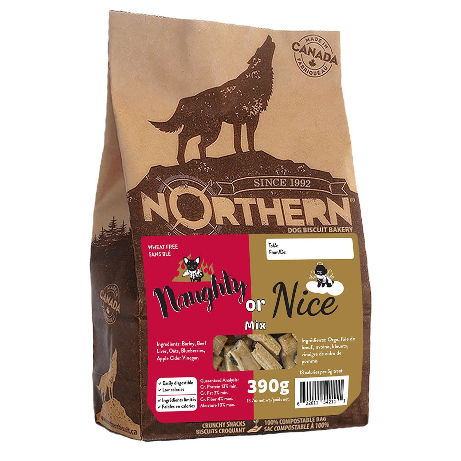 Northern Biscuit Naughty or Nice Holiday Dog Treats