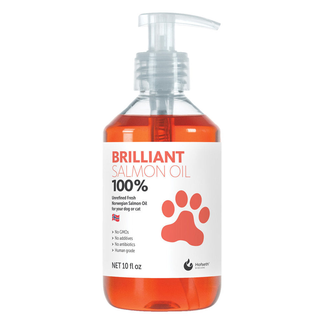 Brilliant Salmon Oil Professional Original for Dogs & Cats, 300ml Pump Bottle
