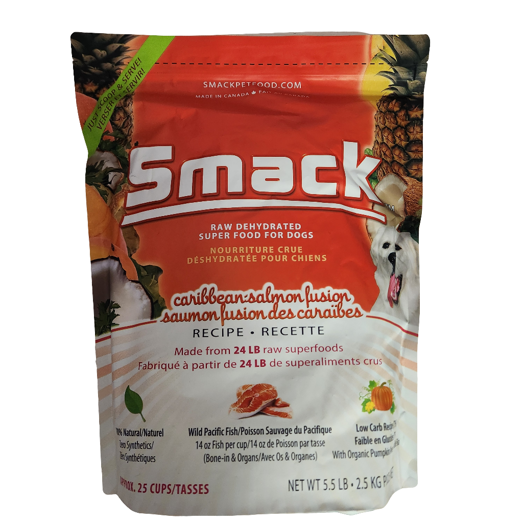 Smack Carribean-Salmon Fusion for Dogs 2.5kg