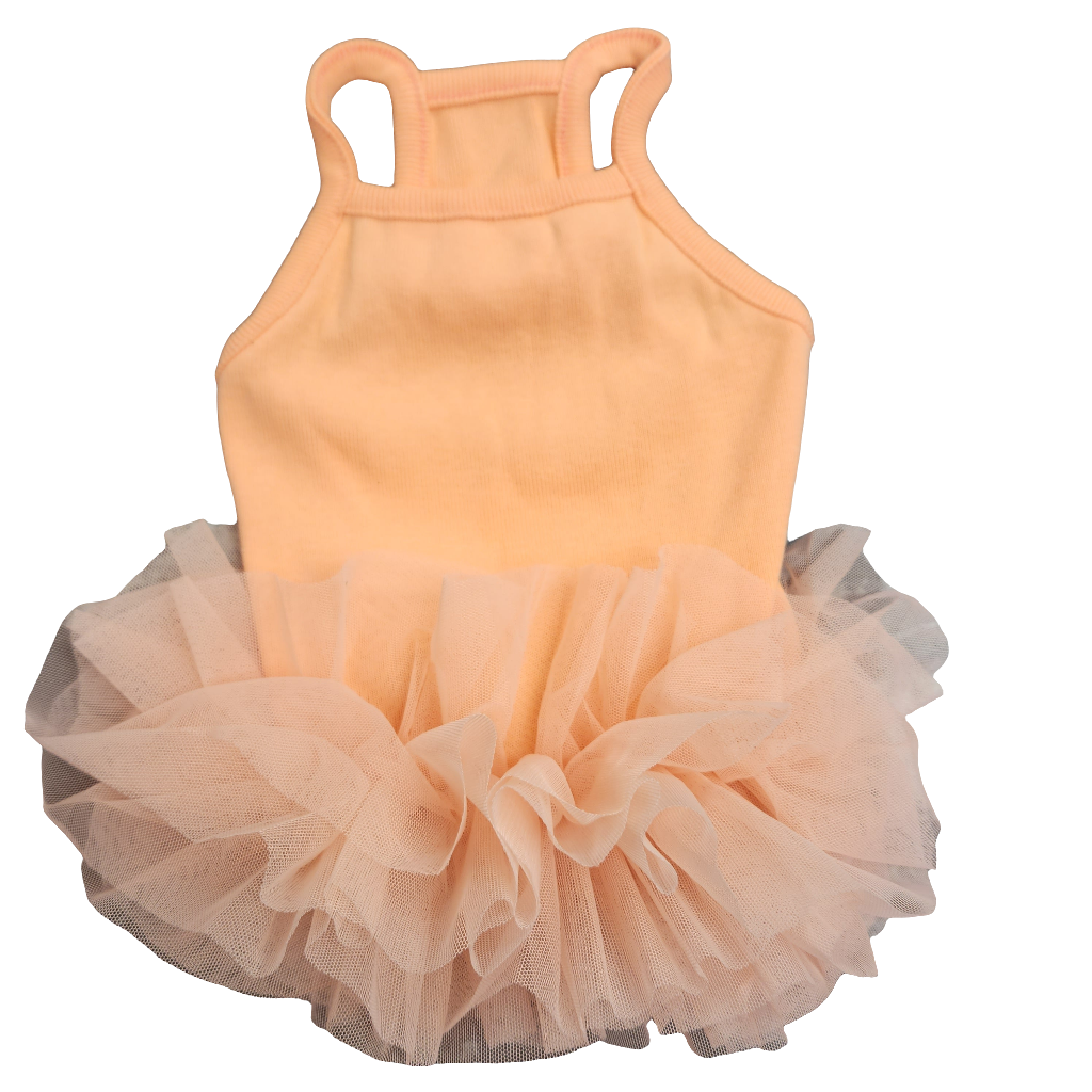 Pretty Ruffled T Shirt Style Dress 14"