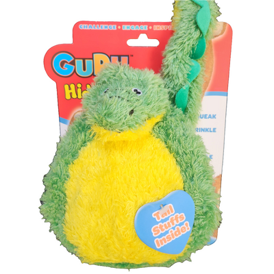 Guru Hide-a-Tail Alligator Medium Dog Toy