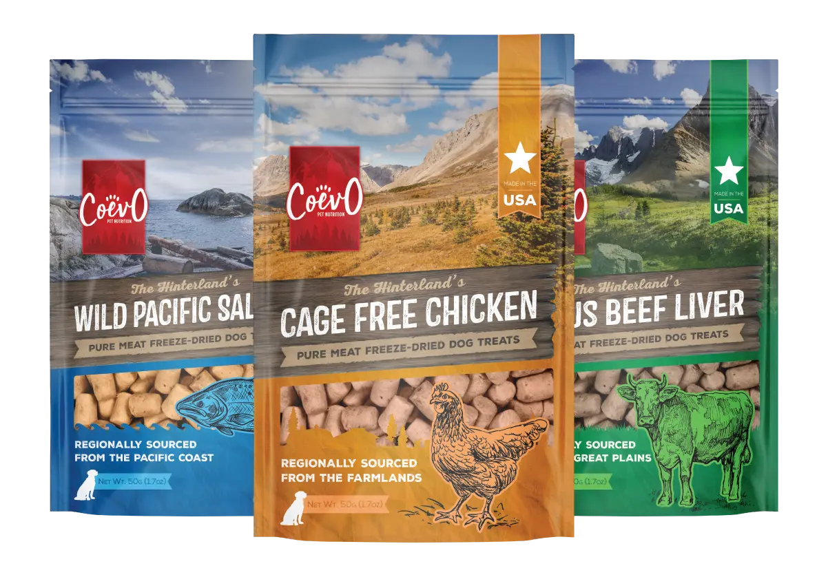 COEVO Freeze-Dried Raw Dog Treats