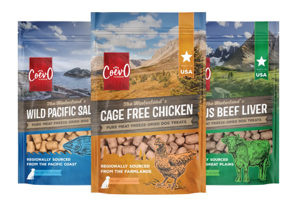COEVO Freeze-Dried Raw Dog Treats