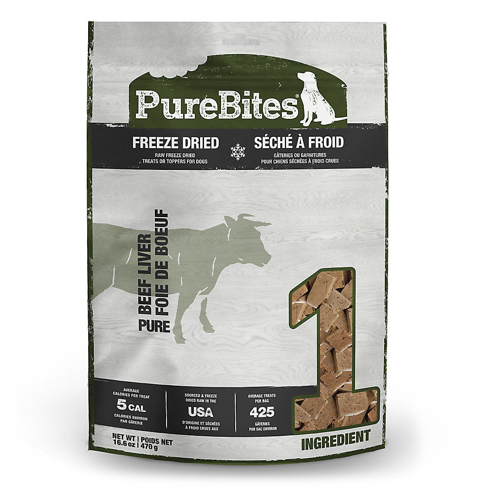 PureBites Freeze Dried Beef Liver Treats