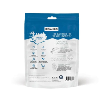 Gâteries pour chiens islandais+ Capelan et Skyr Jerky