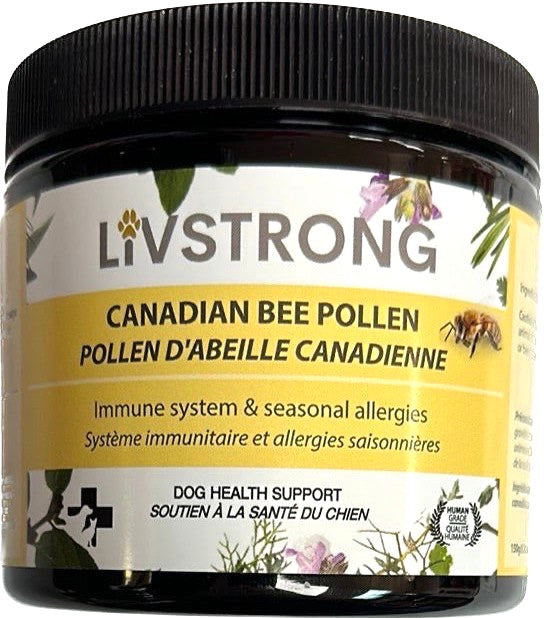 LivStrong Dog & Cat Health Support Canadian Bee Pollen