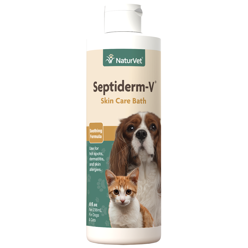 NaturVet Septiderm-V Bain de soin de la peau 16 oz