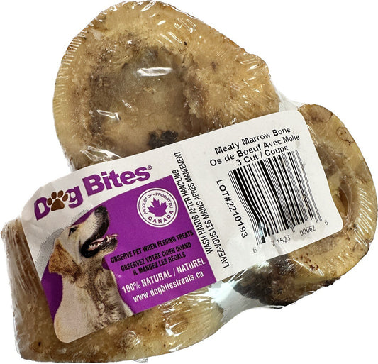 Dog Bites SMOKED Meaty Marrow Bone, 3 Pack