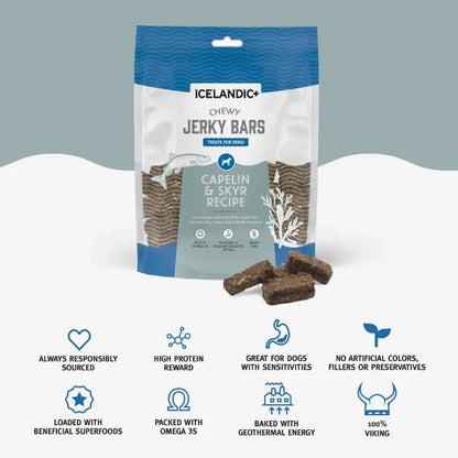 Icelandic+ Capelin & Skyr Jerky Dog Treats