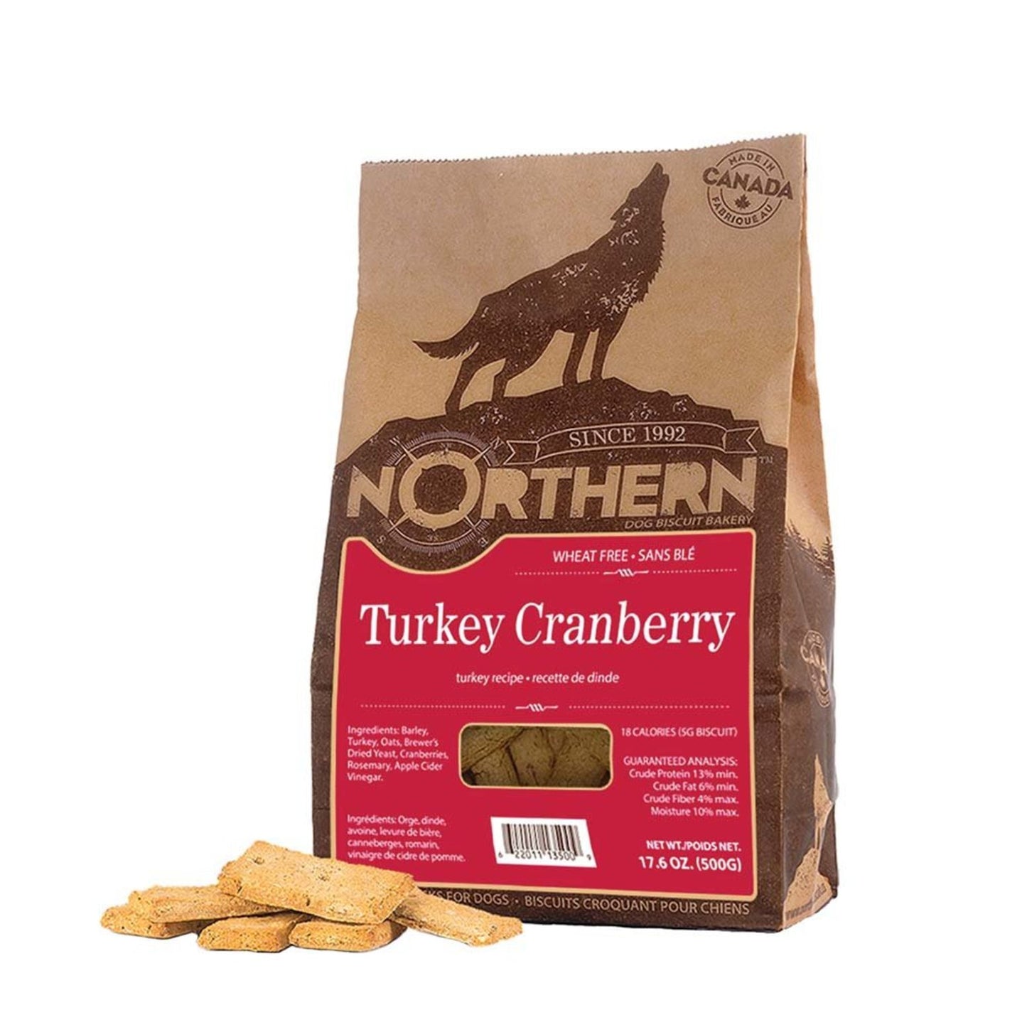 Northern Wheat Free Turkey Cranberry (500g)