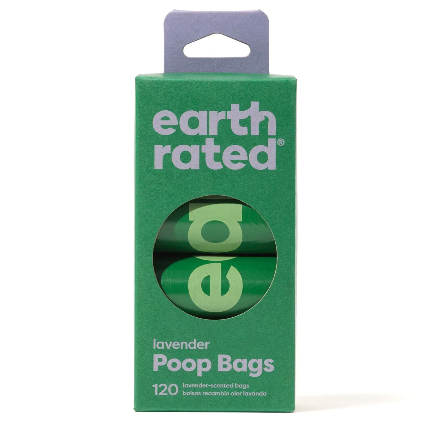 Earth Rated Eco-Friendly Poop Bags, 100% Leak-Proof, 120 Bags (8 Rolls)