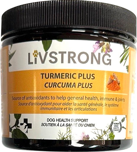 LivStrong Dog & Cat Health Support Turmeric Plus