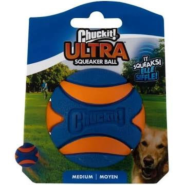 Chuckit! Ultra Squeaker Ball, Medium