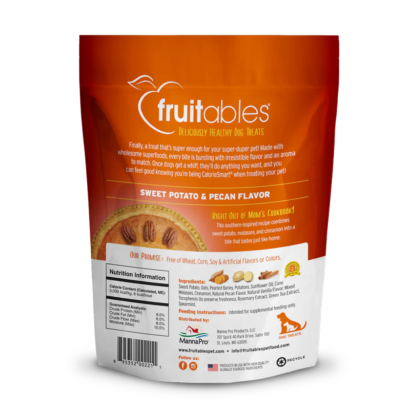 Fruitables Patate douce et noix de pécan, 7 oz