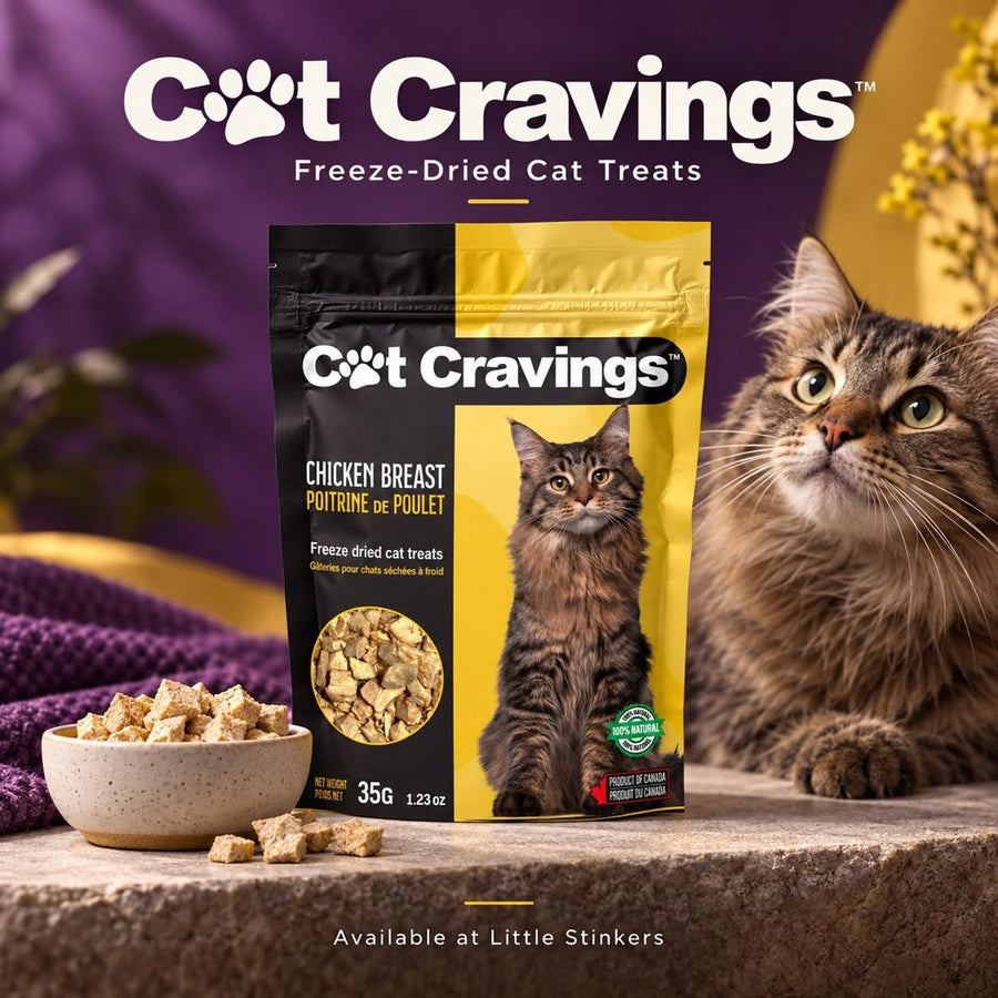 Cat Cravings freeze-dried chicken breast cat treats