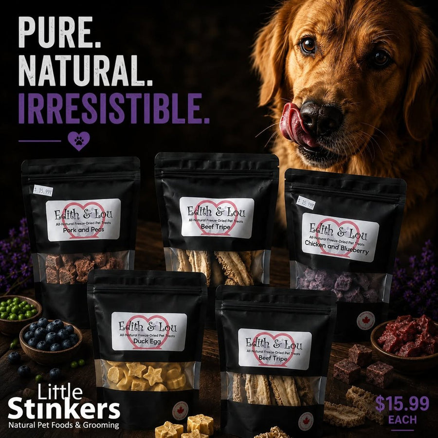 Edith & Lou freeze-dried treats range