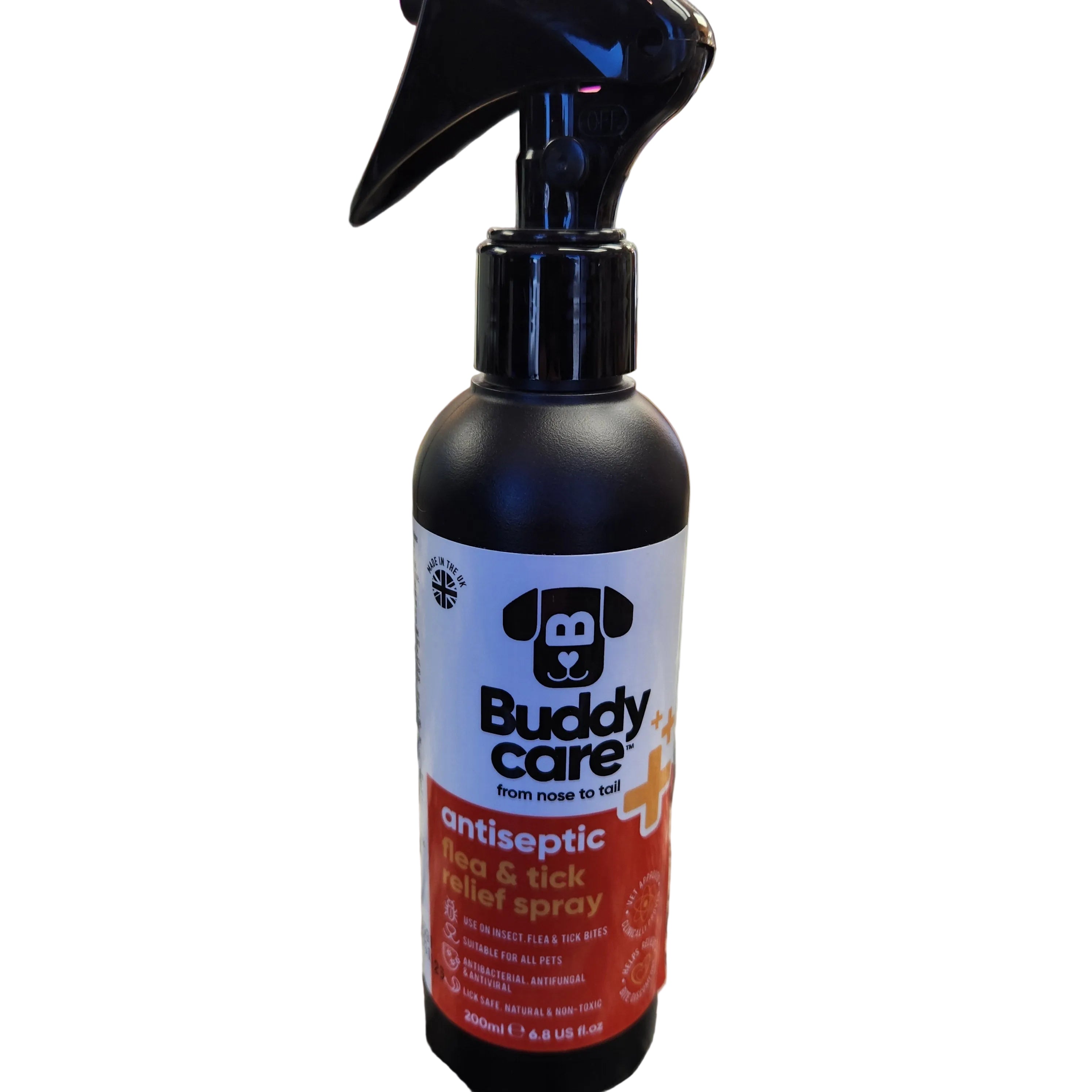 Buddy Care Antiseptic Flea & Tick Spray 200ml