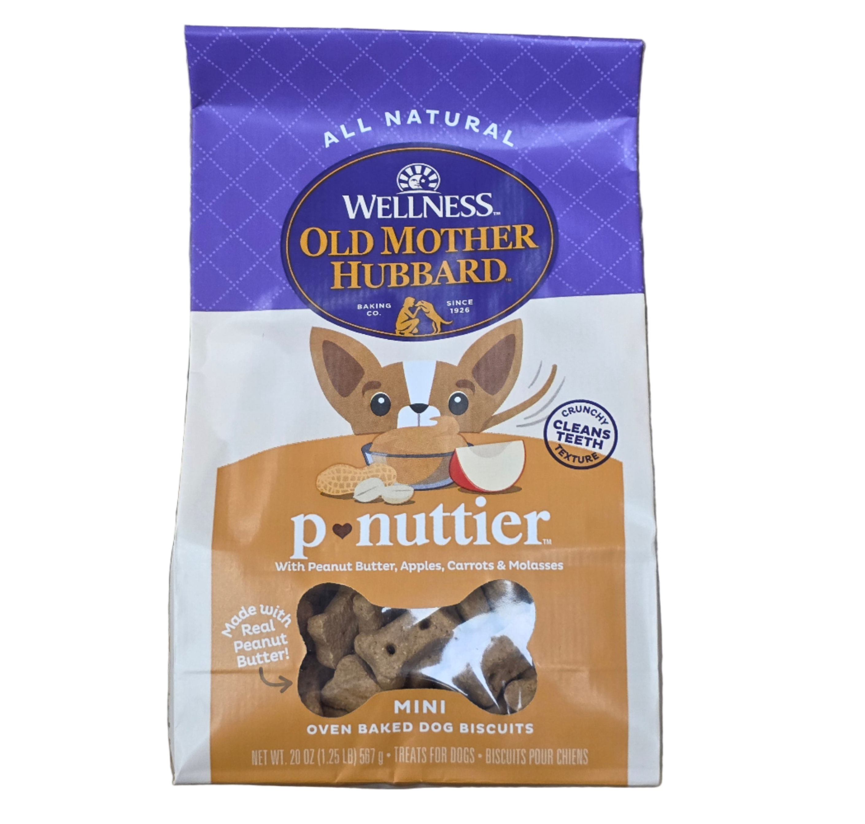 Wellness Old Mother Hubbard Mini Oven Baked Dog Biscuits (567g)