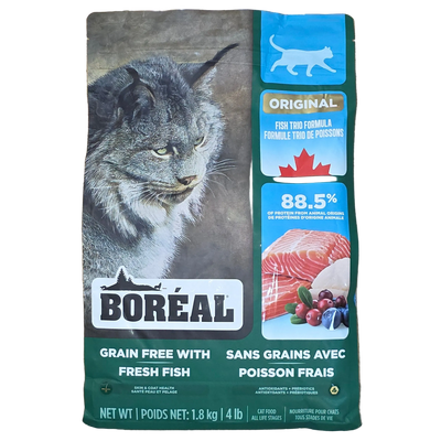 Boréal Functional Original Grain-Free Cat Food, Original Fish Trio Formula