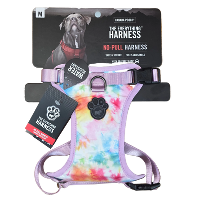 Canada Pooch Everything Harness, Pink/Tie-dye