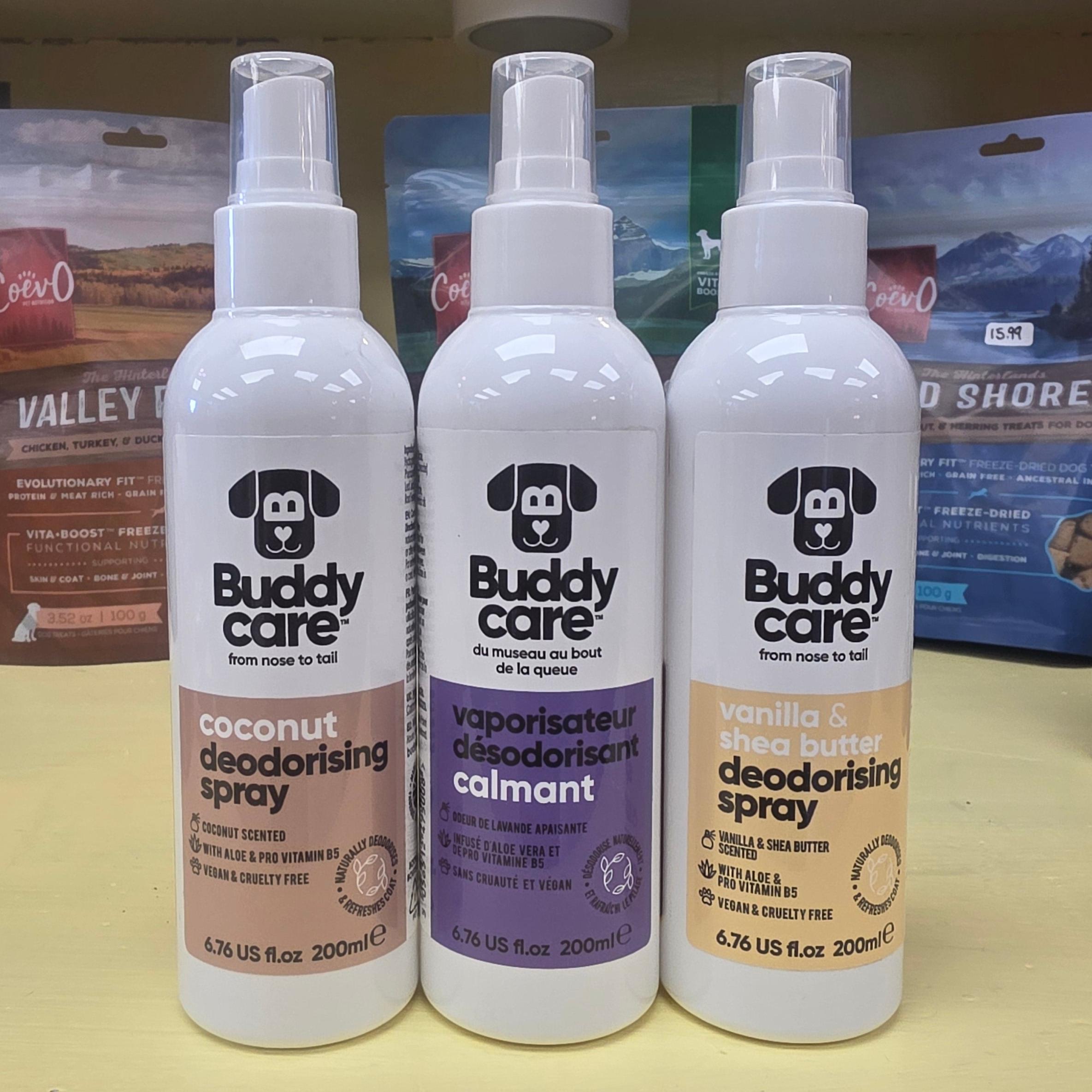 Buddy Care Deodorizing Spray, 200ml