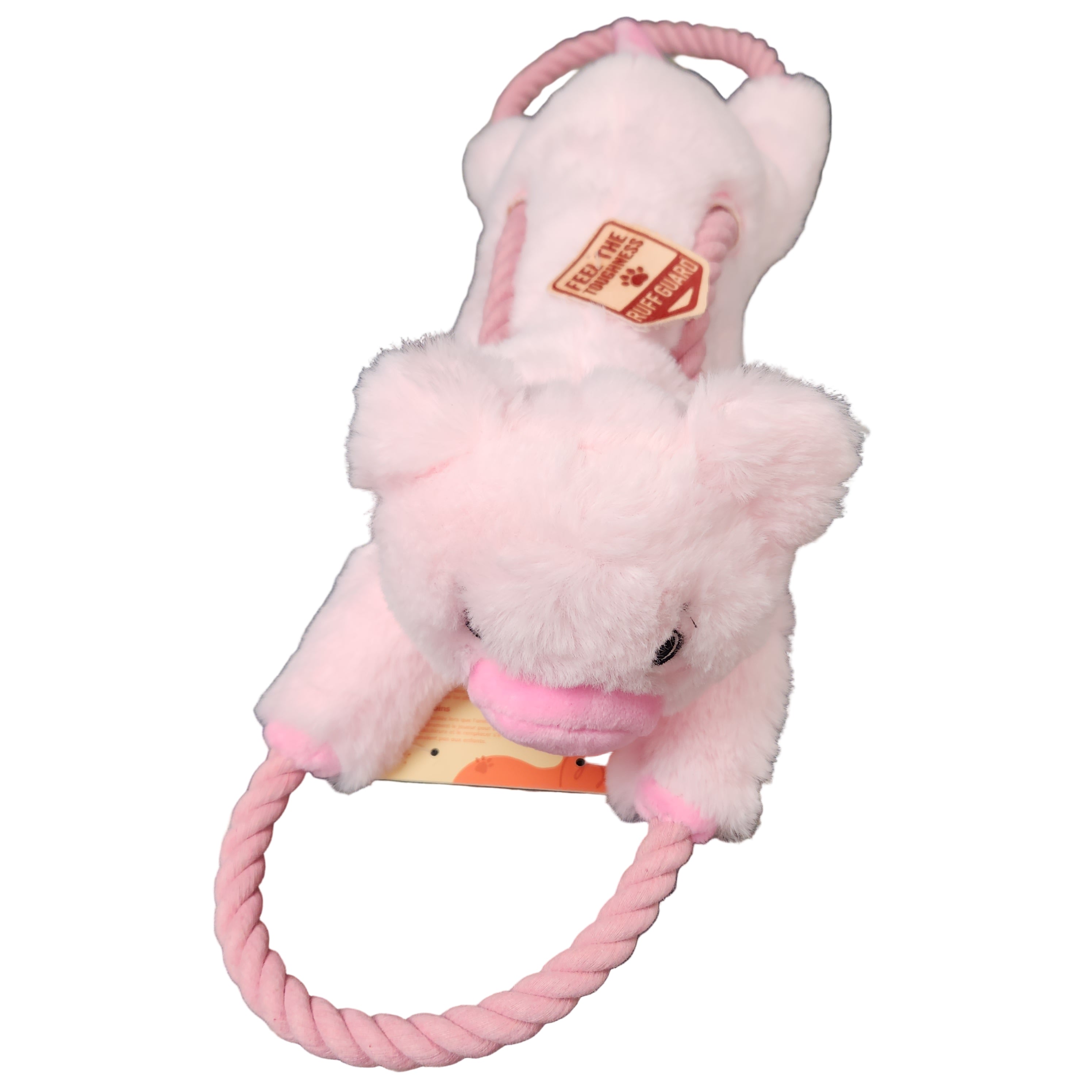 GROWL RUFF GUARD Haystackerz Horse or Pink Pig Large Dog Toy 14"
