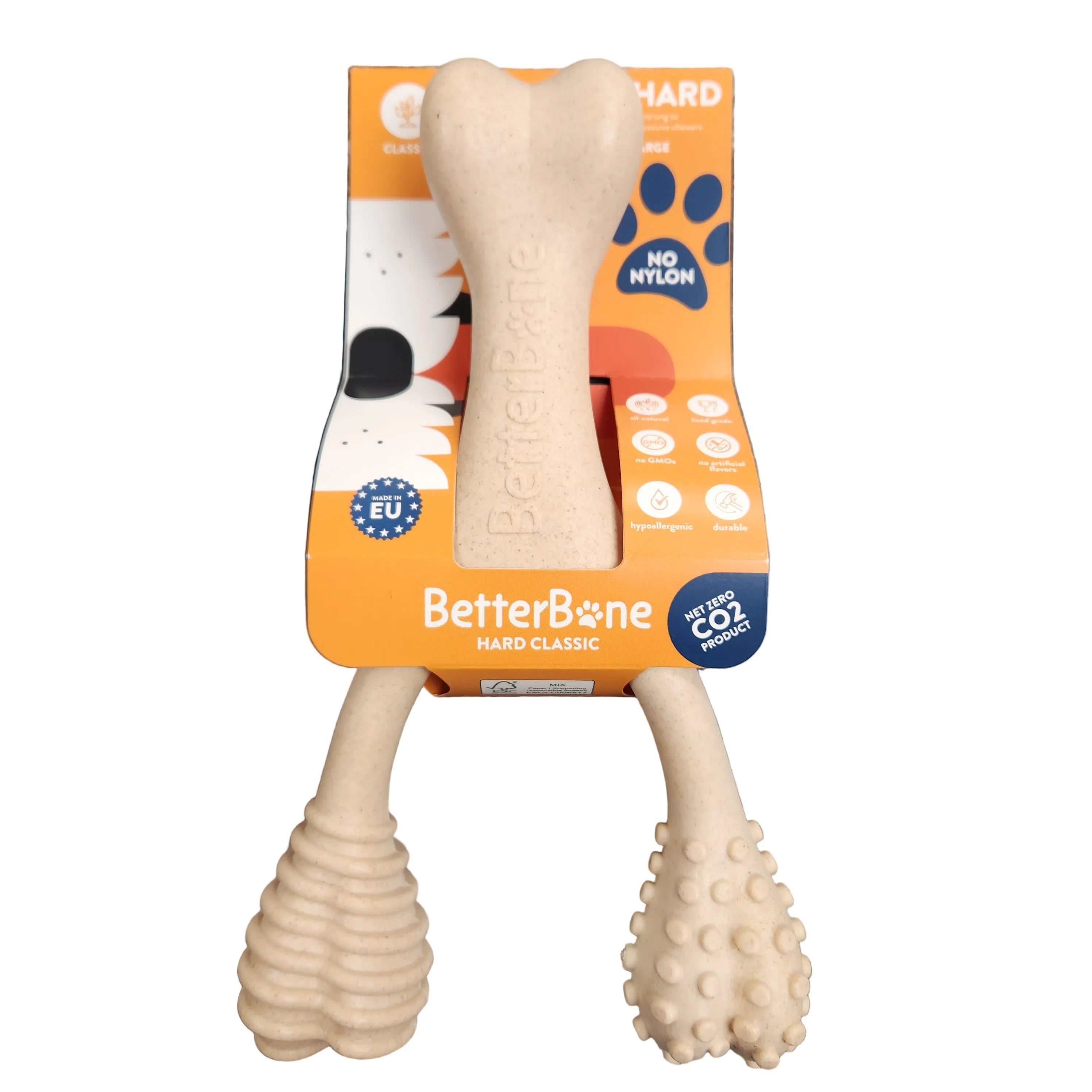 BetterBone Classic Chew Bone for Hard Chewers 9"