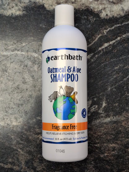 EARTHBATH Shampoo, Oatmeal & Aloe, 16oz