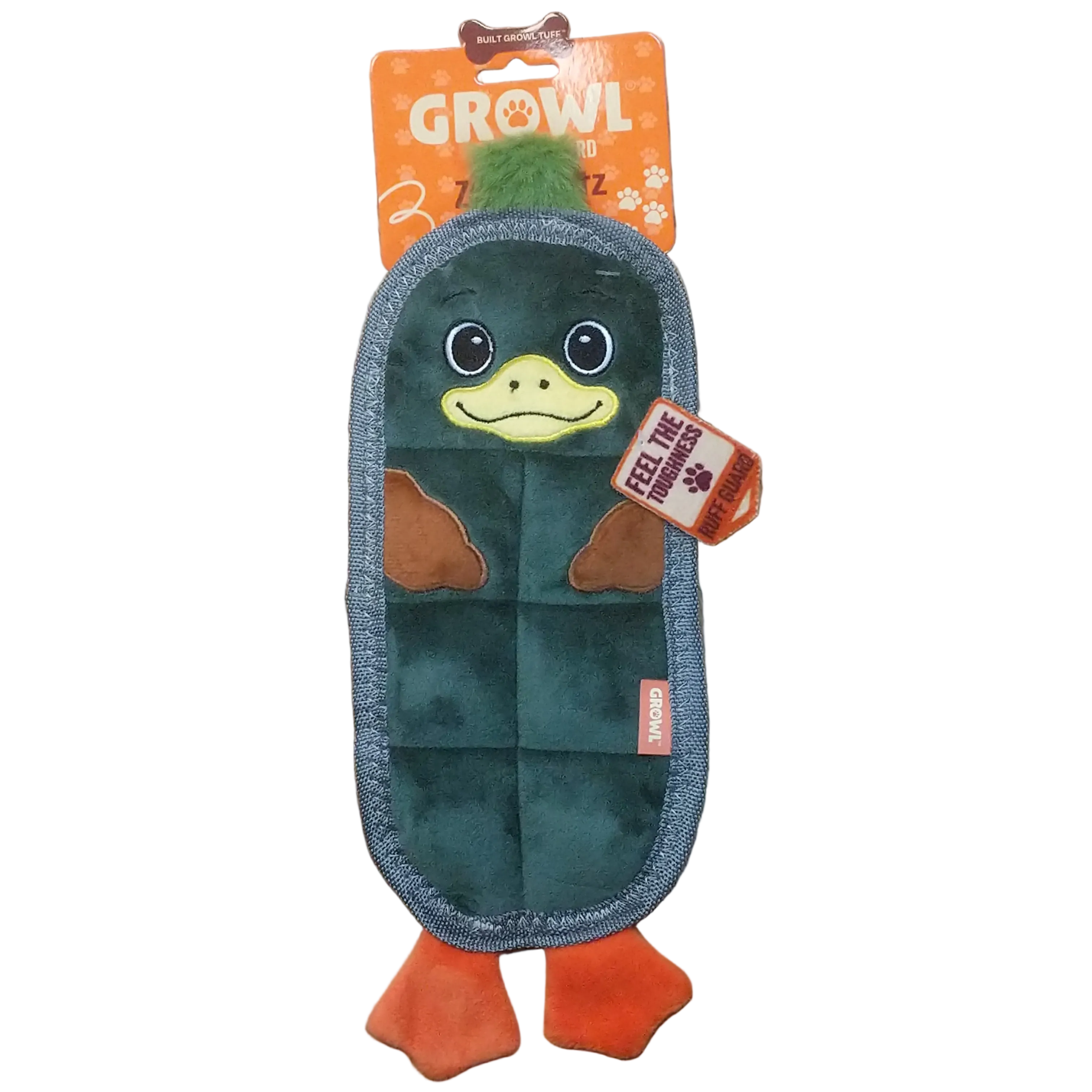 Growl Zoo Matz No Stuffing Ruff Guard Dog Toy