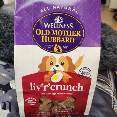 Wellness Old Mother Hubbard Mini Oven Baked Dog Biscuits (567g)